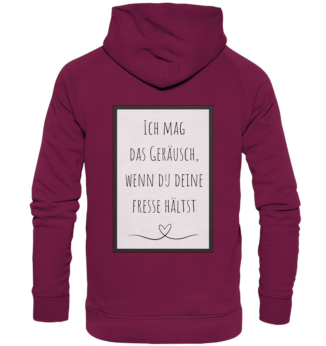 Ich mag das Geräusch - Basic Unisex Hoodie