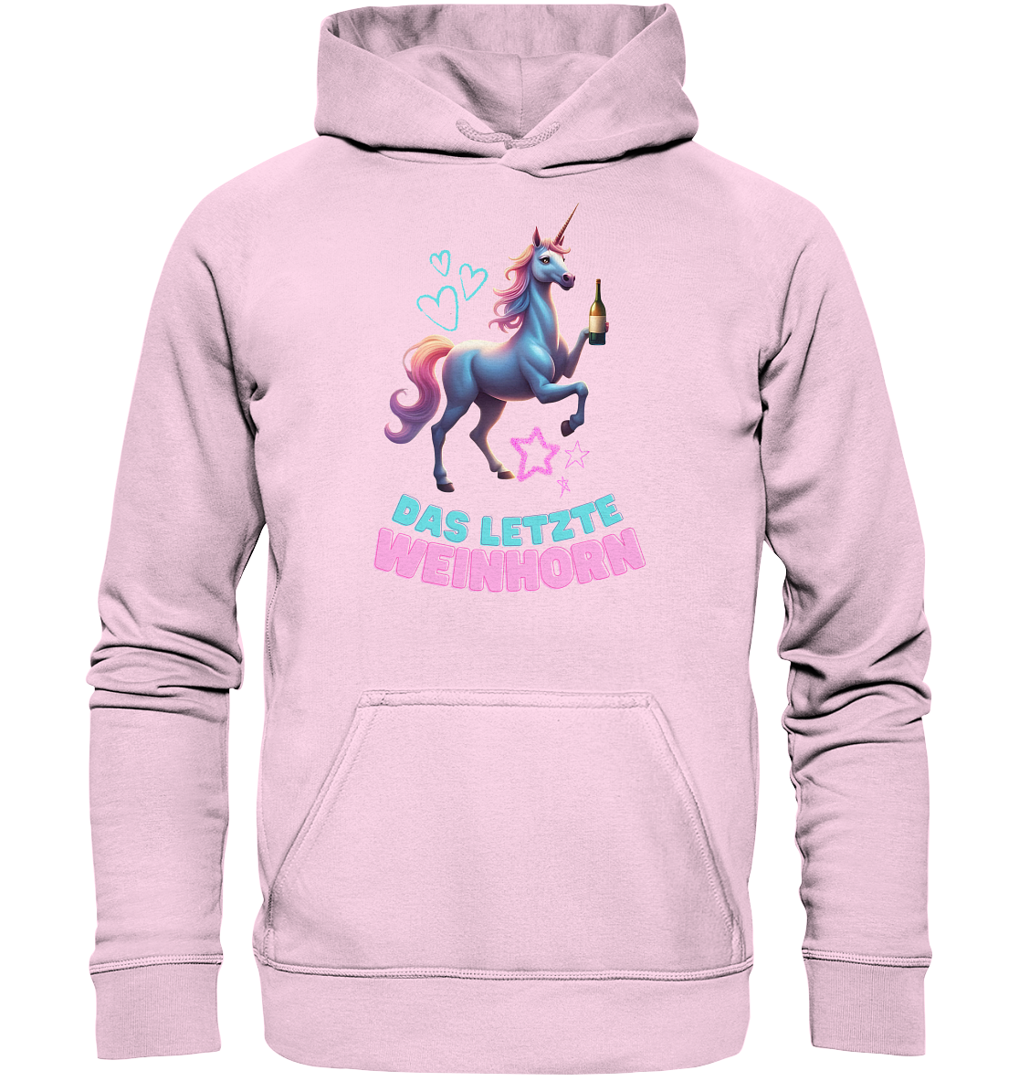 Das letzte Weinhorn - Basic Unisex Hoodie