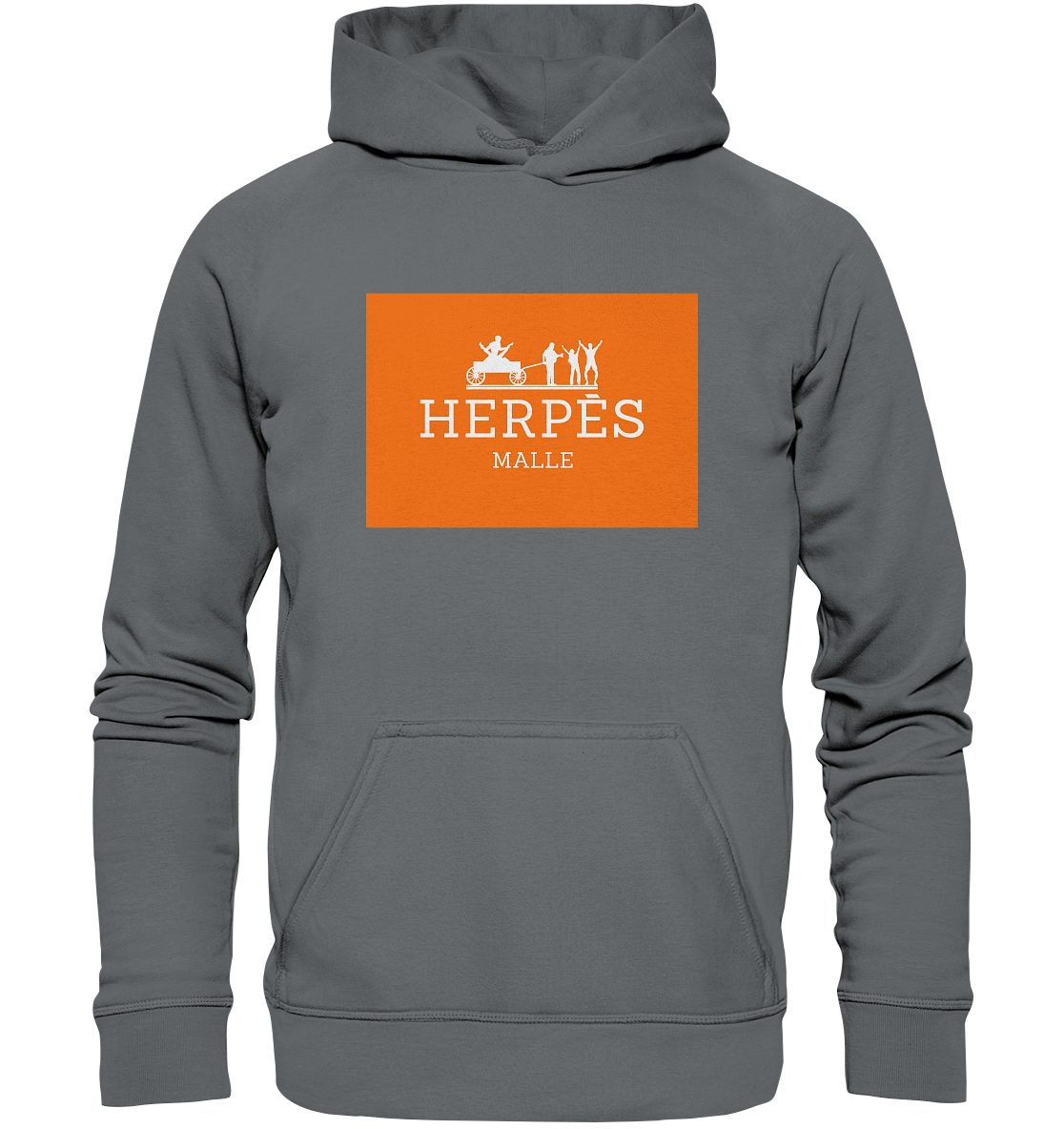 Herpés Malle - Basic Unisex Hoodie