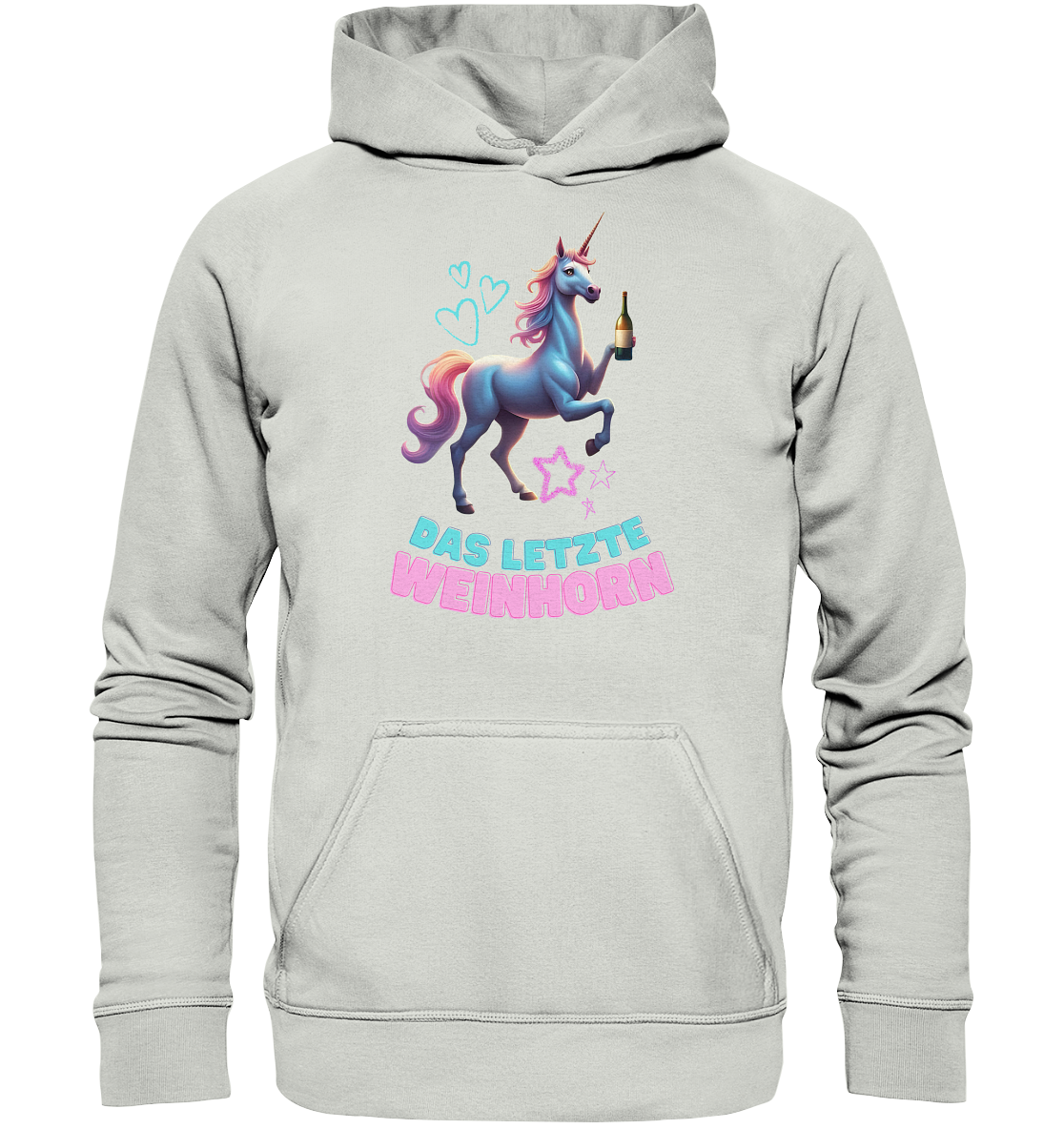 Das letzte Weinhorn - Basic Unisex Hoodie
