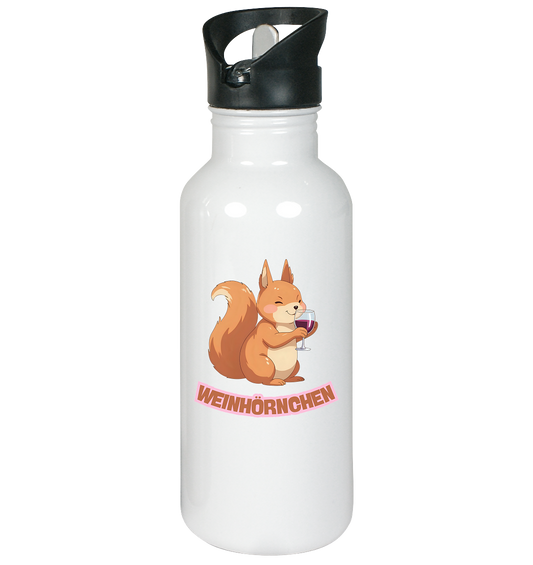 Weinhörnchen - Edelstahl-Trinkflasche